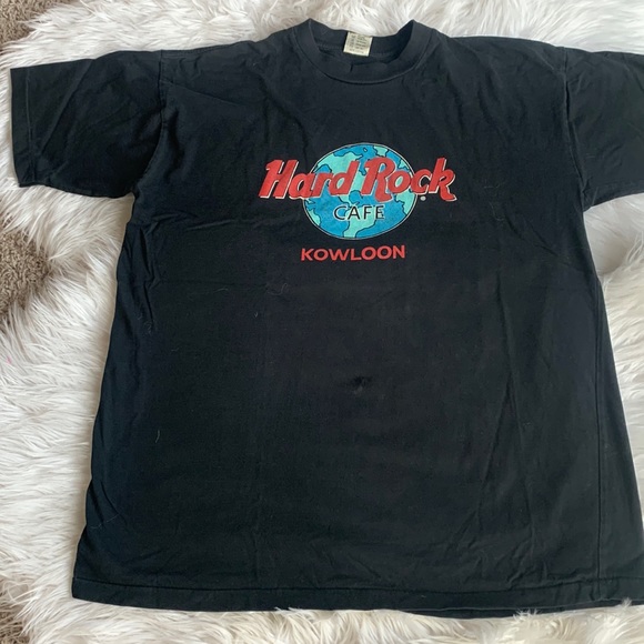 VTG Hard Rock Cafe Kowloon single stitch T - Picture 1 of 4